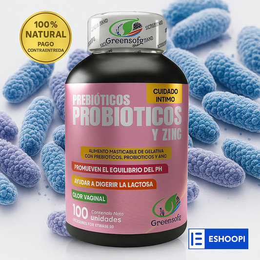 Prebioticos, probioticos y zinc x100 Softgel